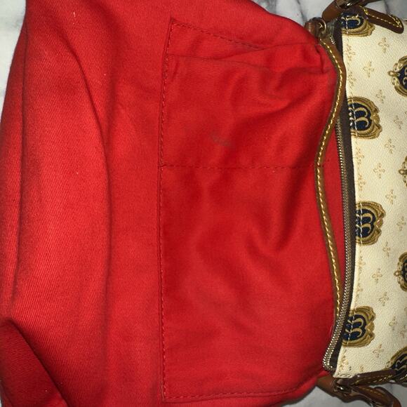 2015 Disneyland Club 33 Logo Dooney & Bourke Letter Carrier Handbag Crossbody LE - Picture 6 of 13